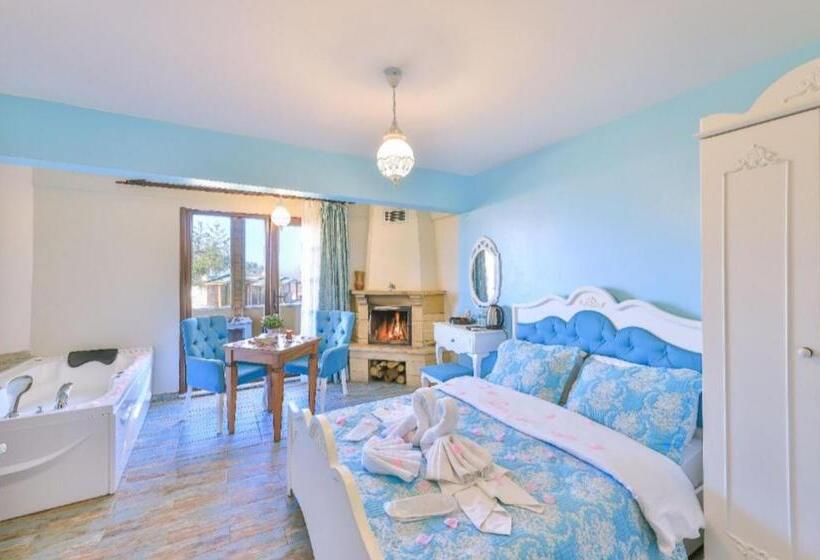 اتاق لوکس با چشم‌انداز دریا, Agva Teras Garden Hotel & Bungalow