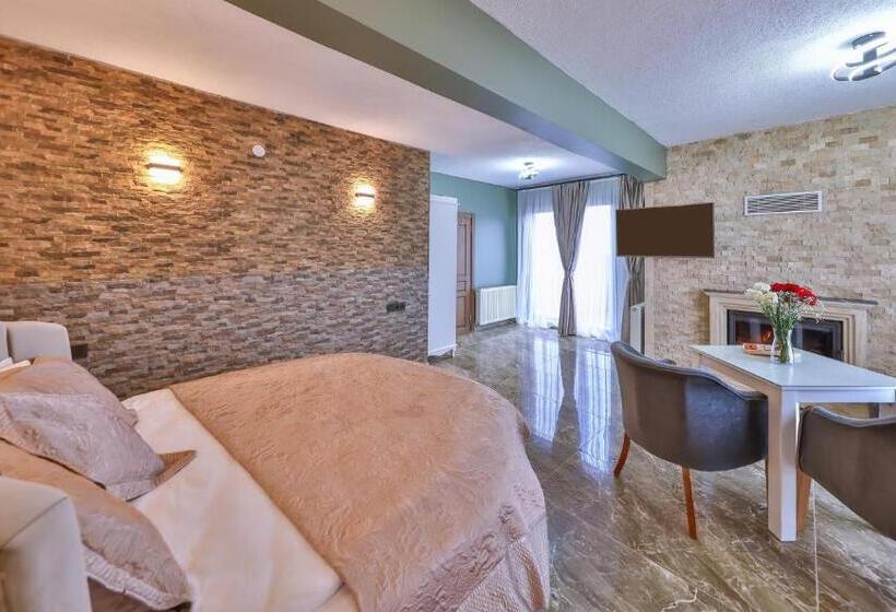 اتاق لوکس با بالکن و چشم‌انداز دریا, Agva Teras Garden Hotel & Bungalow