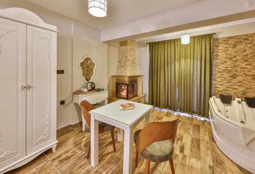 اتاق استاندارد با تخت بزرگ, Agva Teras Garden Hotel & Bungalow