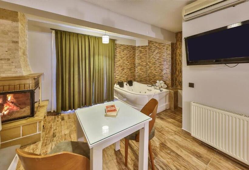 اتاق استاندارد با تخت بزرگ, Agva Teras Garden Hotel & Bungalow