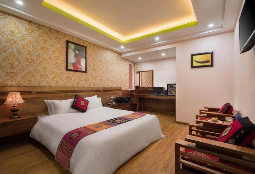 اتاق لوکس با چشمانداز شهر, Sapa Luxury