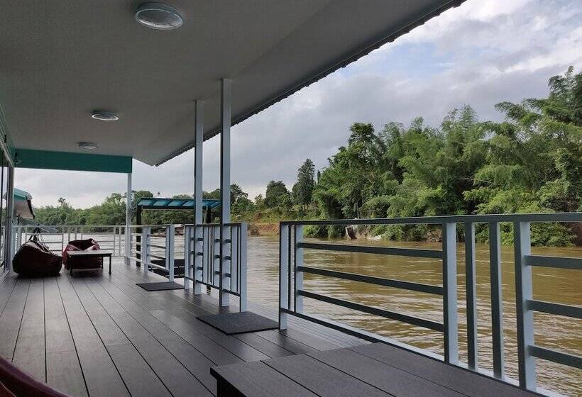 标准间带双人床, The Green House Kanchanaburi