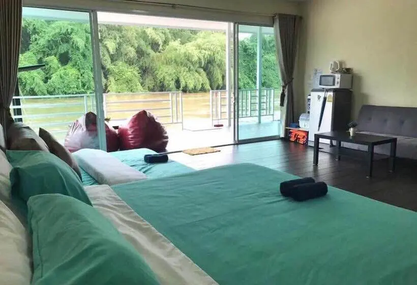 اتاق استاندارد با تخت دوبل, The Green House Kanchanaburi