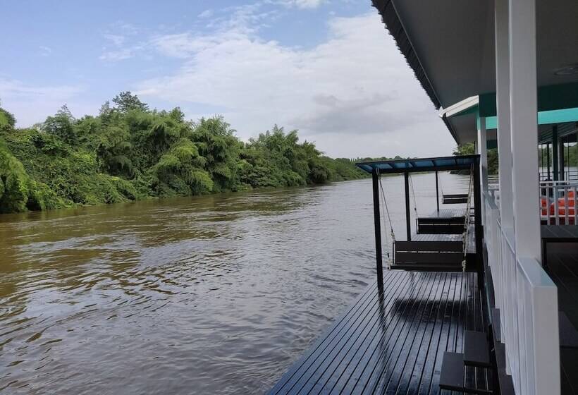 标准间带双人床, The Green House Kanchanaburi