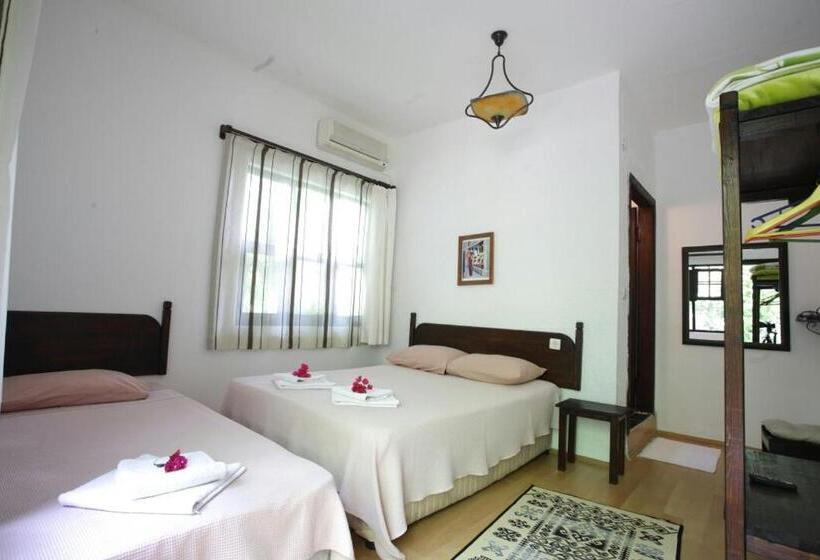 اتاق استاندارد سه تخته با بالکن, Hanei Keyif Pension