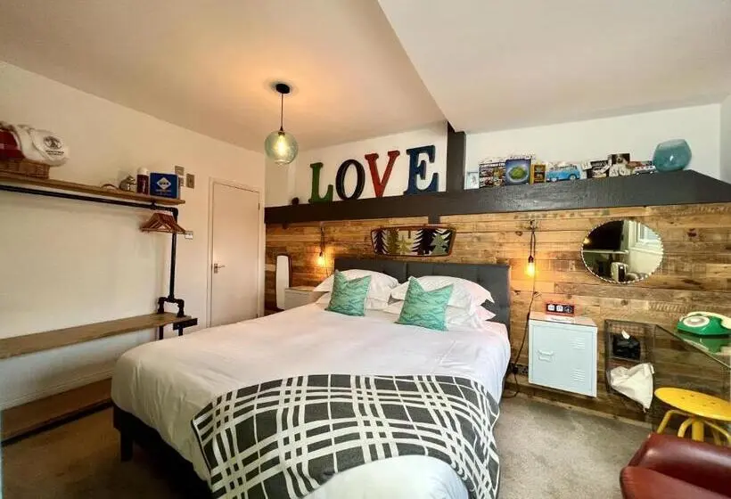キングサイズベッドのデラックスルーム, Brightham House Boutique B&b Adults Only