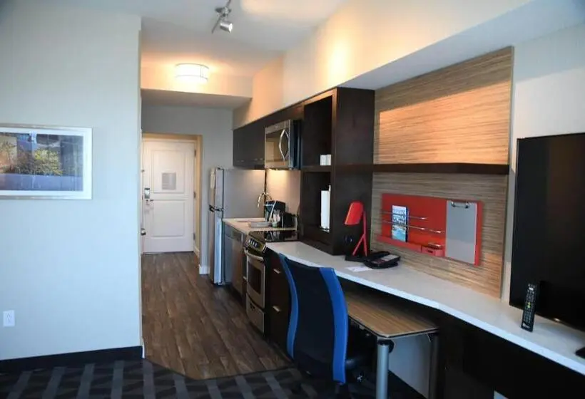 キングサイズベッドのスイートルーム, Towneplace Suites Kansas City At Briarcliff