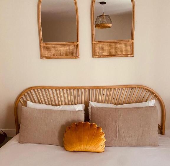 带大床的标准工作室, Apparts  Rennes Bnb Duhamel  Centre Gare