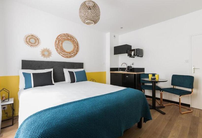 高级工作室, Apparts  Rennes Bnb Duhamel  Centre Gare