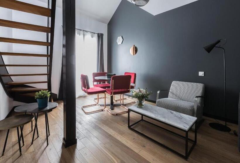 套房, Apparts  Rennes Bnb Duhamel  Centre Gare