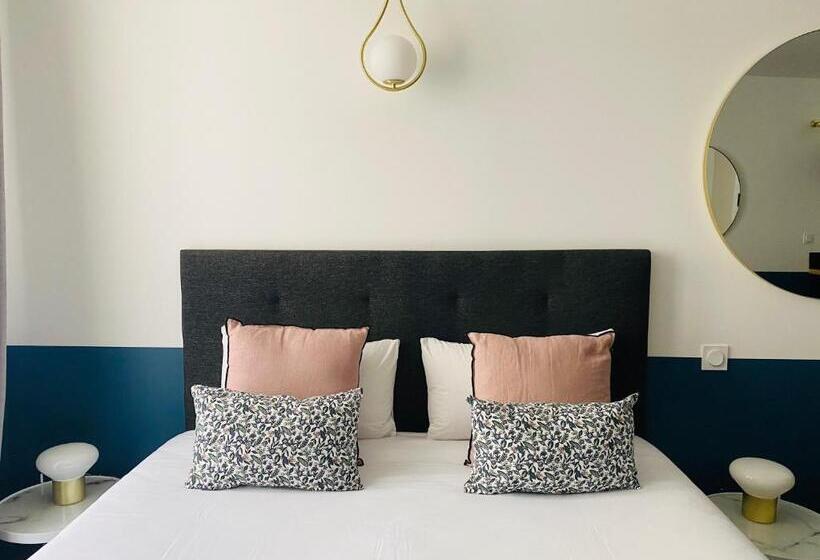 带1个卧室的高级公寓, Apparts  Rennes Bnb Duhamel  Centre Gare