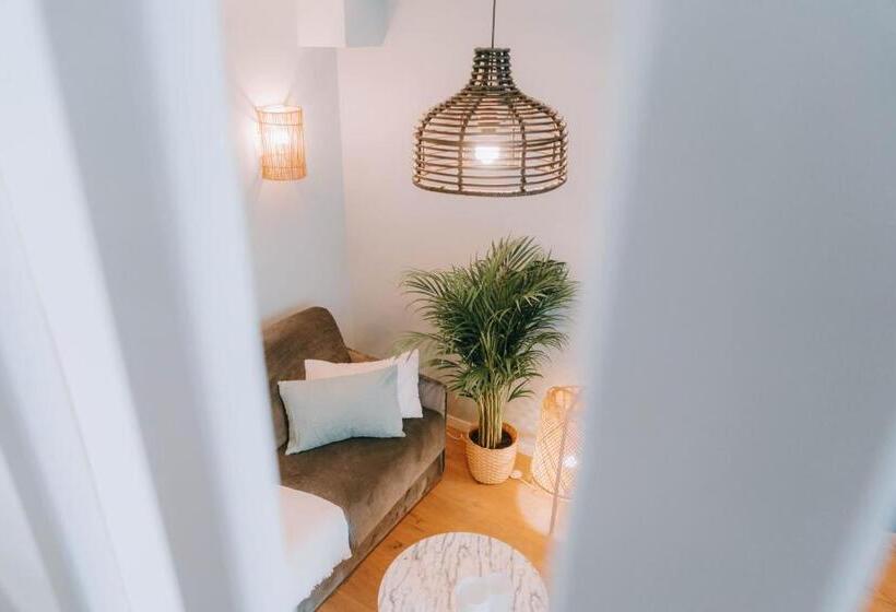 带1个卧室的豪华公寓, Apparts  Rennes Bnb Duhamel  Centre Gare