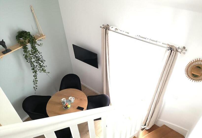 آپارتمان دوبلکس 1 خوابه, Apparts  Rennes Bnb Duhamel  Centre Gare