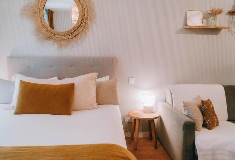 带1个卧室的高级公寓, Apparts  Rennes Bnb Duhamel  Centre Gare