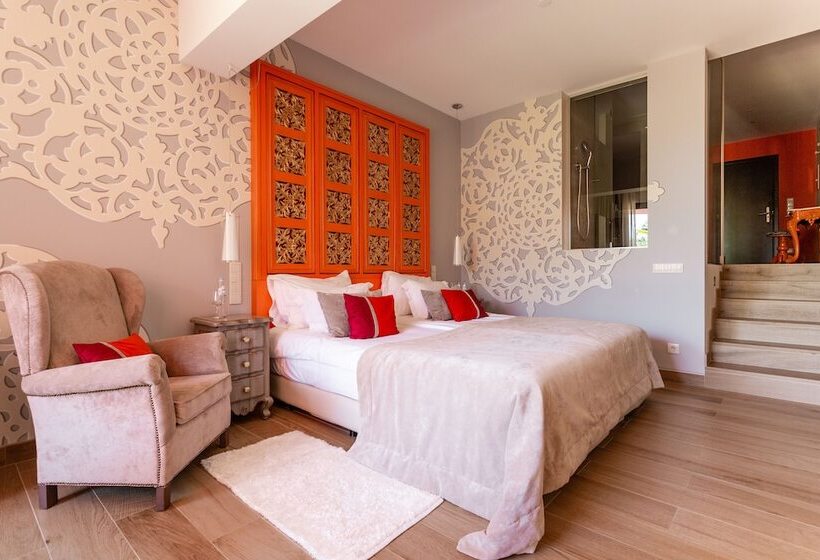 غرفة ديلوكس مطلّة علي الحديقة, Boutique Hotel Vivenda Miranda