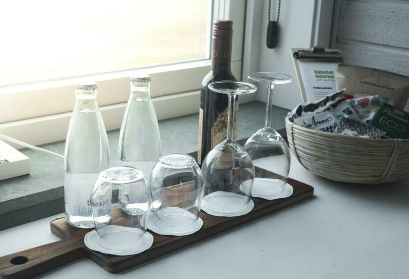 اتاق استاندارد چهار تخته با چشمانداز دریا, Halmstad Golfarena Hotell & Lägenheter