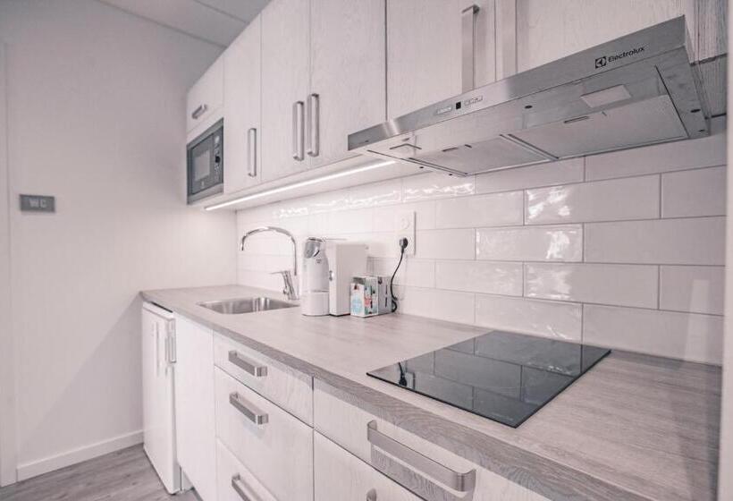 اتاق لوکس چهار تخته, Halmstad Golfarena Hotell & Lägenheter