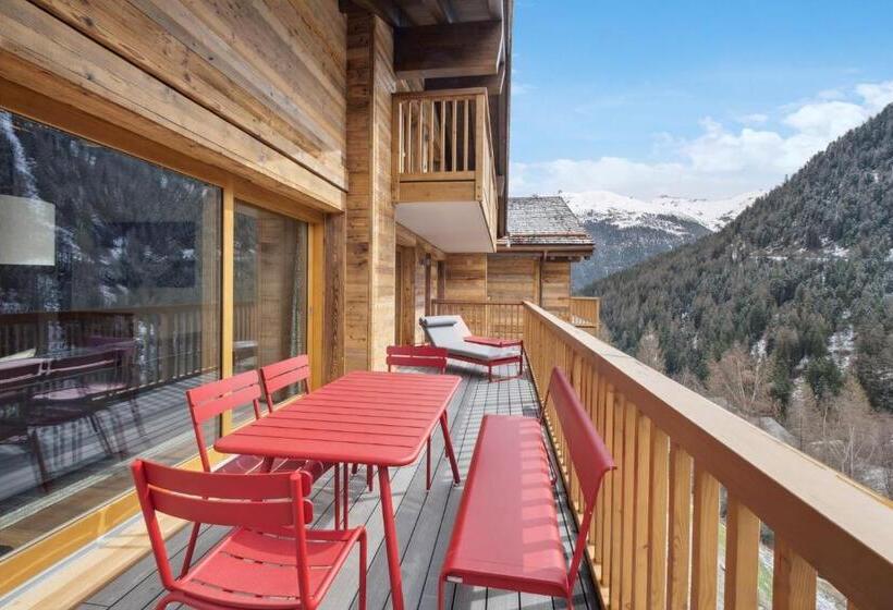 דירת דופלקס בת חדר שינה 1, Chalet Les Rahâs By Mrs Miggins