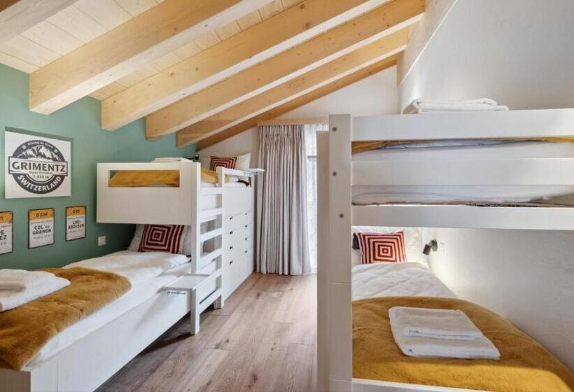 דירת דופלקס בת חדר שינה 1, Chalet Les Rahâs By Mrs Miggins