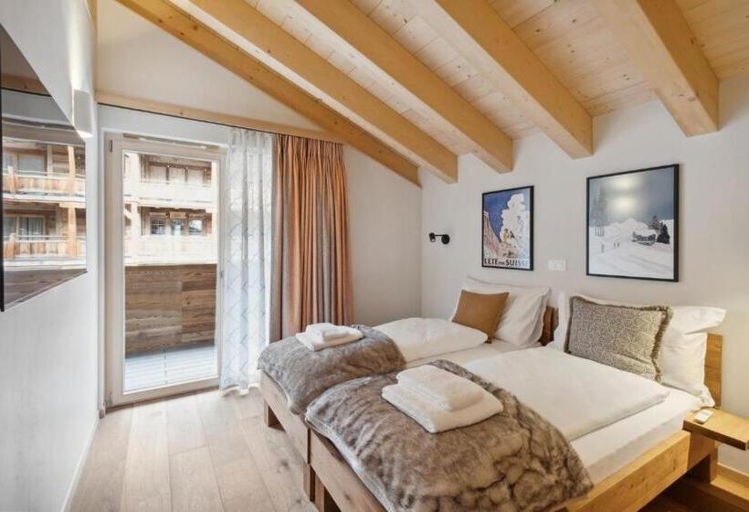 דירת דופלקס בת חדר שינה 1, Chalet Les Rahâs By Mrs Miggins