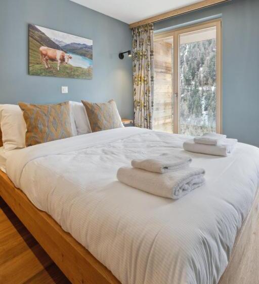 דירת דופלקס בת חדר שינה 1, Chalet Les Rahâs By Mrs Miggins