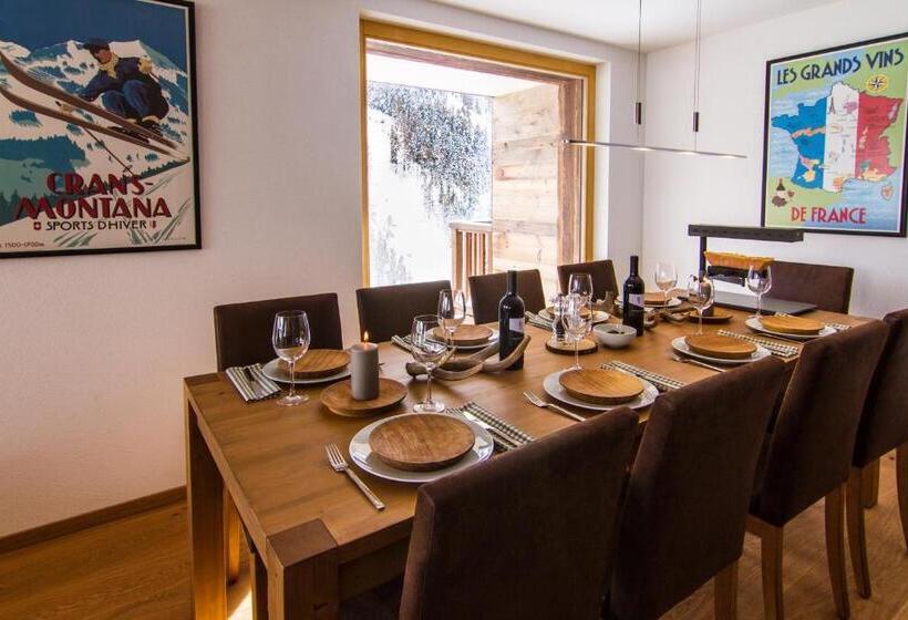 דירת 5 חדרי שינה, Chalet Les Rahâs By Mrs Miggins