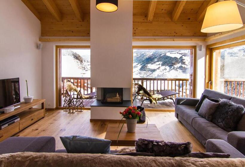 Апартаменты 5 спален, Chalet Les Rahâs By Mrs Miggins