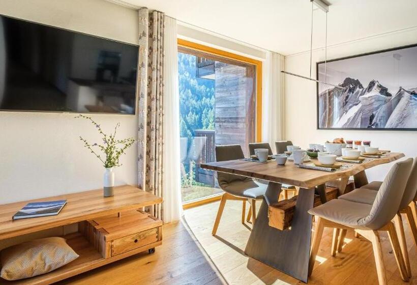 דירה בת חדר שינה 1 עם נוף, Chalet Les Rahâs By Mrs Miggins