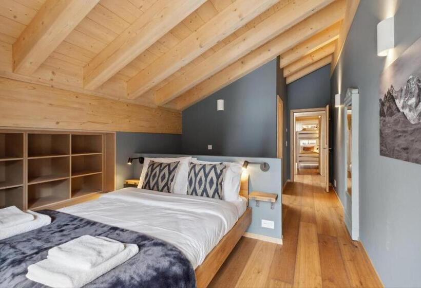 דירת דופלקס בת חדר שינה 1, Chalet Les Rahâs By Mrs Miggins