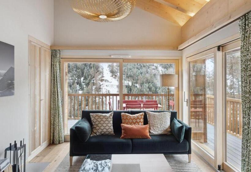 דירת דופלקס בת חדר שינה 1, Chalet Les Rahâs By Mrs Miggins