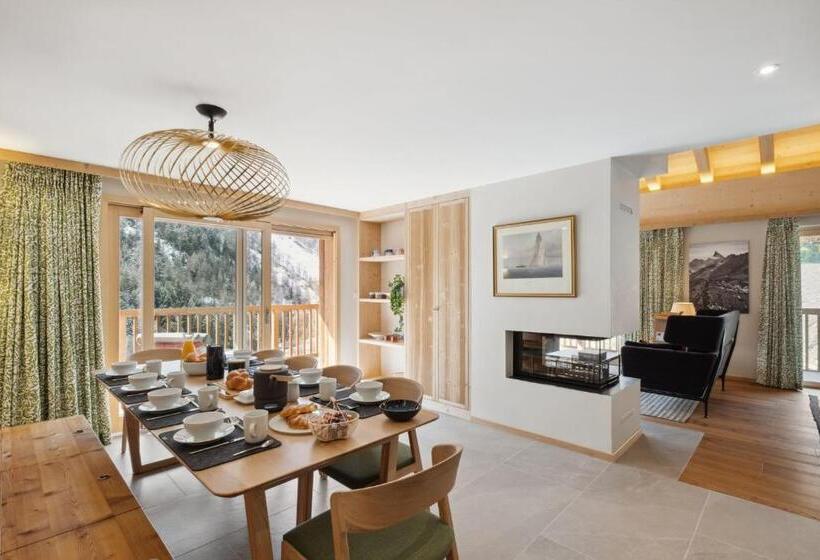 דירת דופלקס בת חדר שינה 1, Chalet Les Rahâs By Mrs Miggins