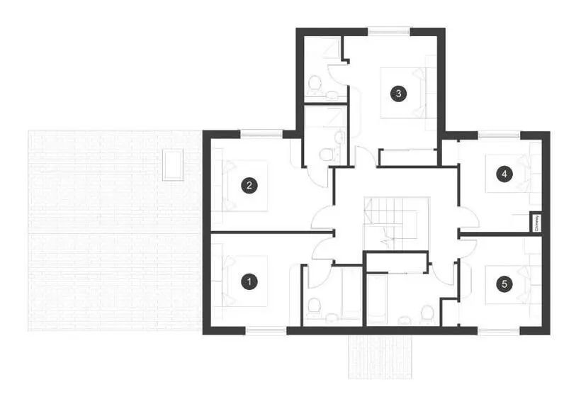 デラックスルーム, Beechwood Lodge Guesthouse