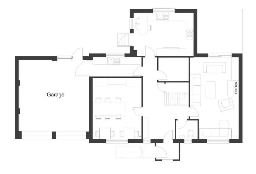 バス共有のスタンダードルーム, Beechwood Lodge Guesthouse