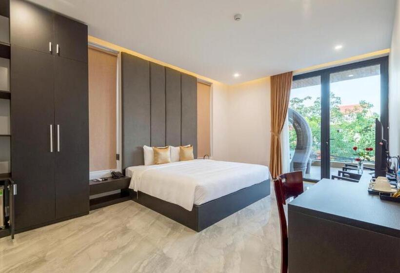 اتاق لوکس با بالکن, Khong Cam Garden Villas