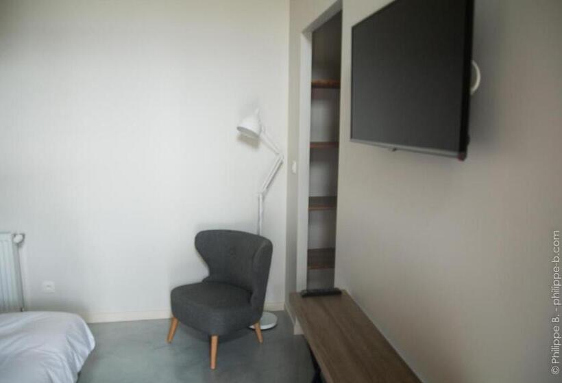 غرفة قياسية مطلّة علي الحديقة, Les Hauts De Chalonne