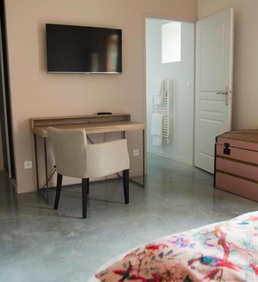 غرفة قياسية مطلّة علي الحديقة, Les Hauts De Chalonne