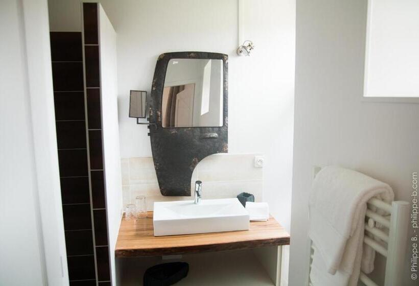 غرفة قياسية مطلّة علي الحديقة, Les Hauts De Chalonne