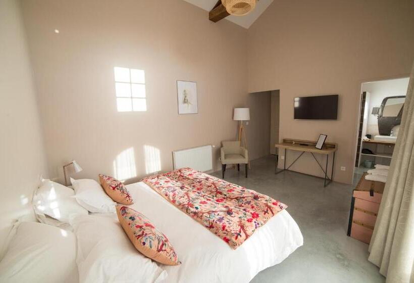 غرفة قياسية مطلّة علي الحديقة, Les Hauts De Chalonne