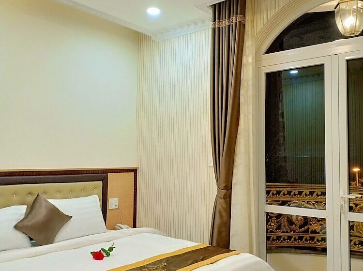 اتاق دلوکس با تخت کینگ و چشمانداز, Sugar Land Villa Hotel Dalat