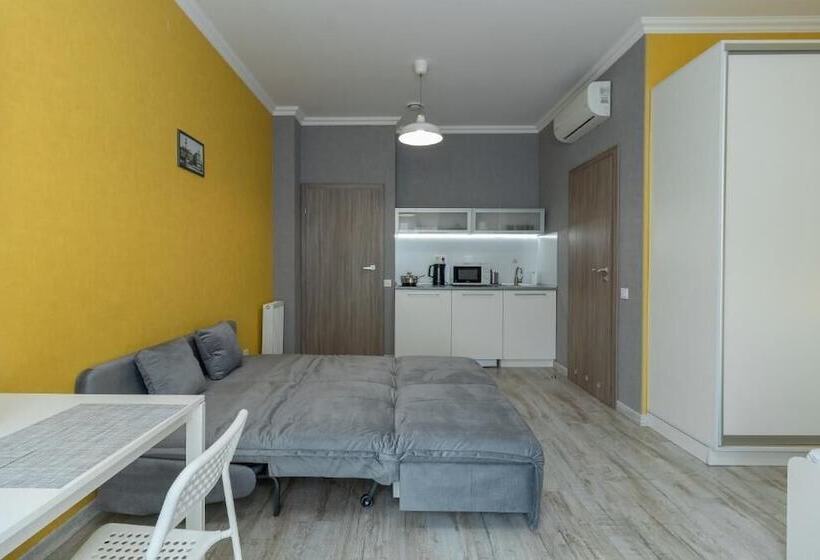 شقة غرفة نوم واحدة مزودة بشُرفة, Opera Passage Hotel & Apartments