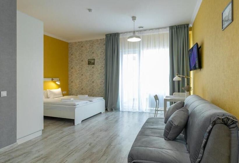 شقة غرفة نوم واحدة مزودة بشُرفة, Opera Passage Hotel & Apartments