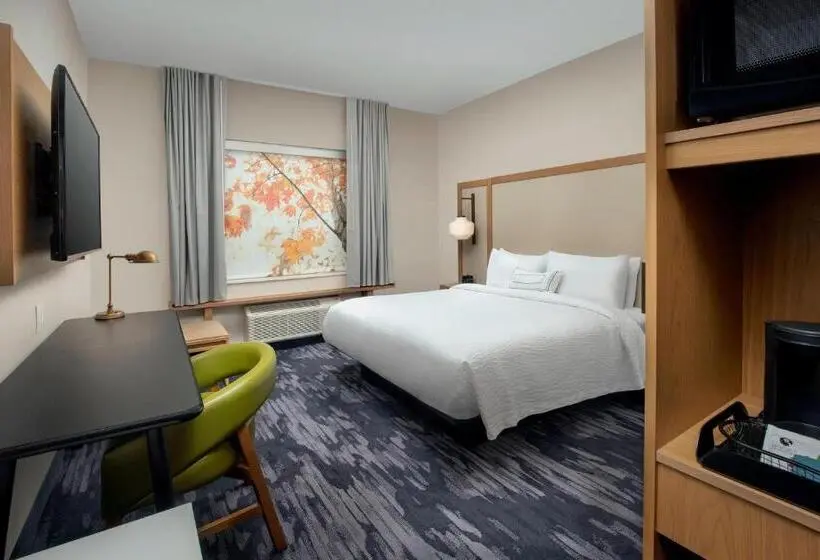身障者適用キングサイズベッドルーム, Fairfield Inn & Suites By Marriott New Orleans Metairie