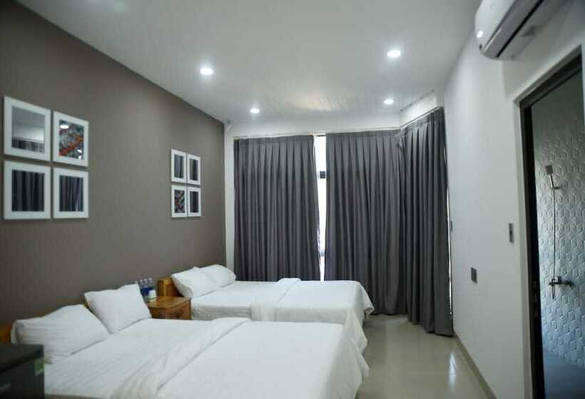 اتاق لوکس چهار تخته, Blue Ocean Homestay