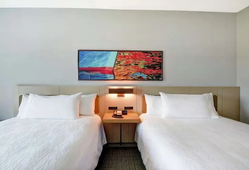 ２ダブルベッドのスタンダードルーム, Hilton Garden Inn Biloxi