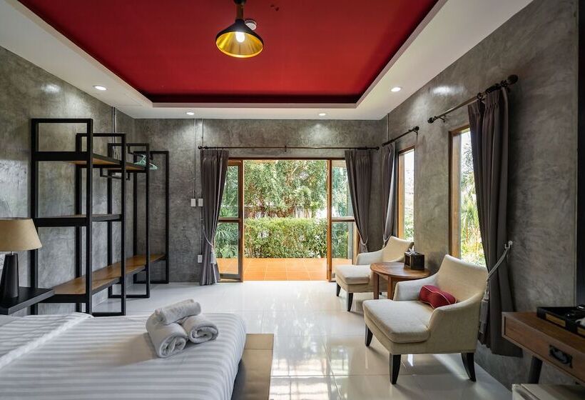 غرفة قياسية مطلّة علي الحديقة, The Loft Panwa Resort