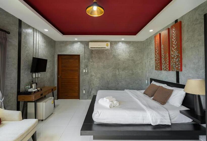 غرفة قياسية مطلّة علي الحديقة, The Loft Panwa Resort