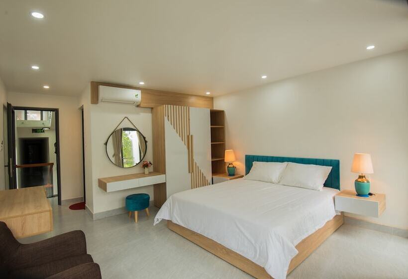 اتاق لوکس با چشم‌انداز باغ, Kim Phu Villa Hoi An