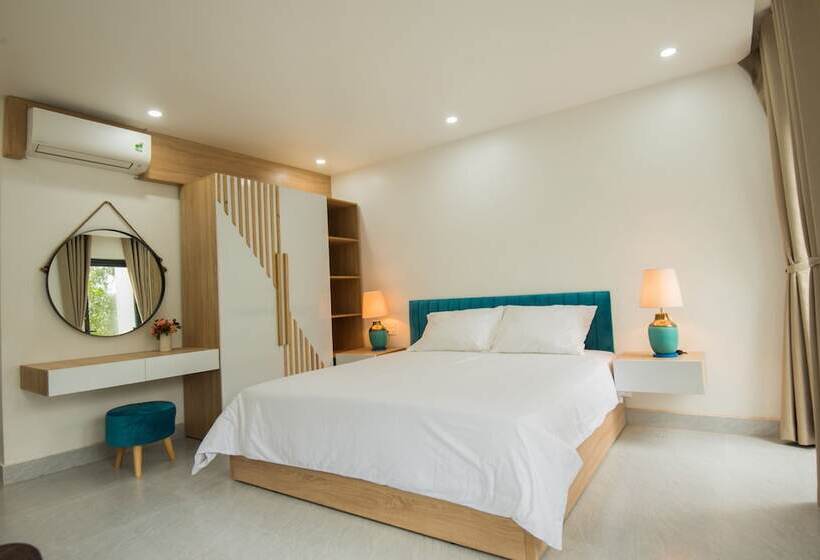 اتاق لوکس با چشم‌انداز باغ, Kim Phu Villa Hoi An