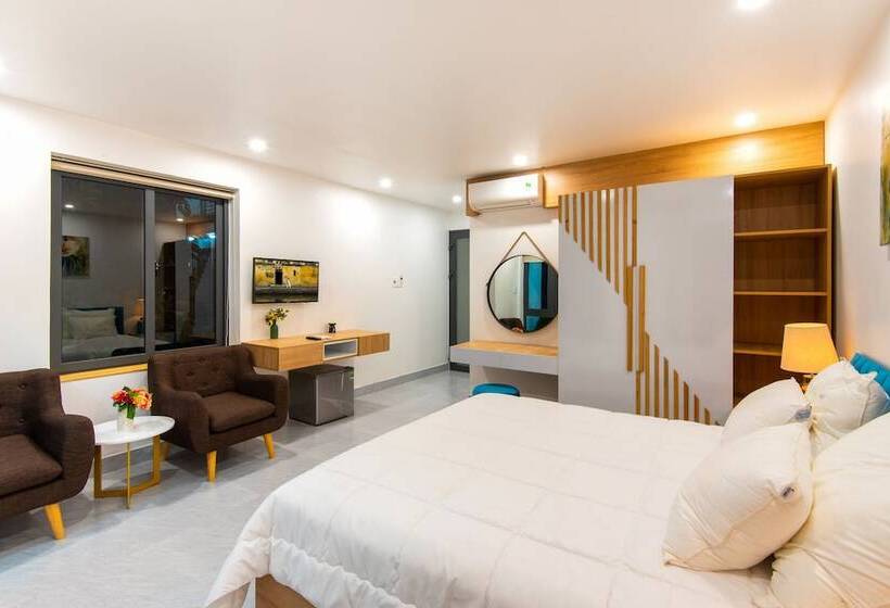 اتاق لوکس با چشم‌انداز باغ, Kim Phu Villa Hoi An