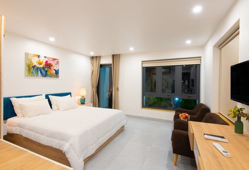 اتاق لوکس با چشم‌انداز باغ, Kim Phu Villa Hoi An